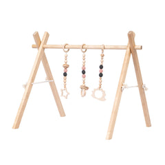 Houten Babygym Roze