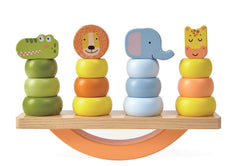 Houten Balansspel Dieren