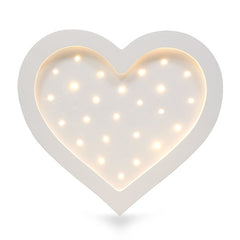 Houten Lamp Hart