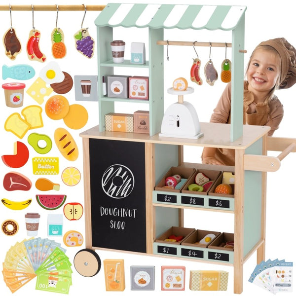 Houten Foodtruck Marktkraam