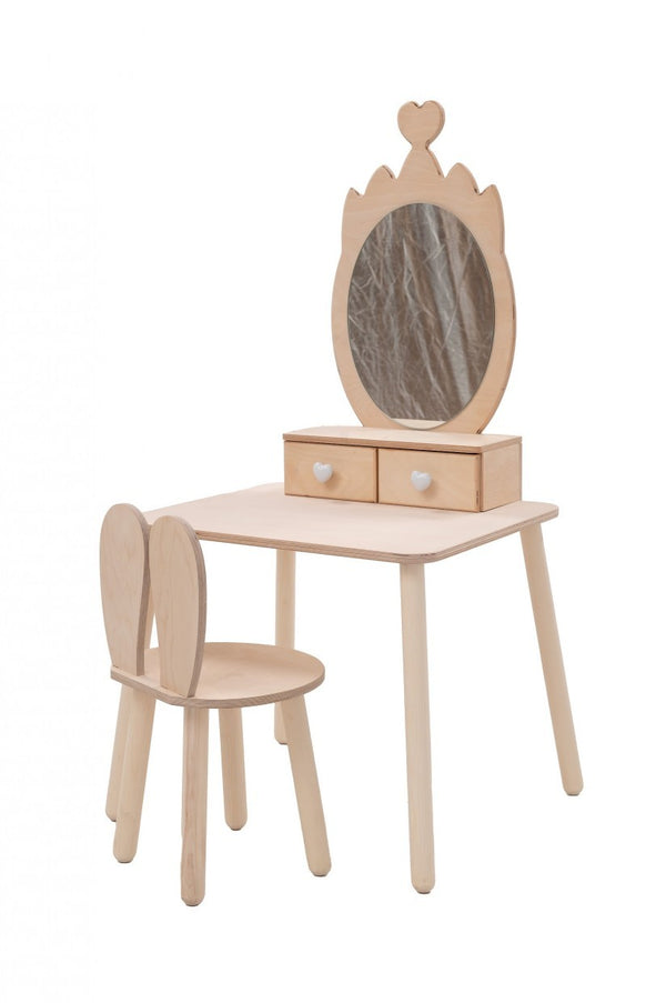 Kaptafel met Stoel Kroon