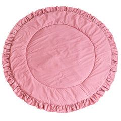 Speelkleed Rond met Ruches Roze