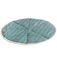 Speelkleed Rond met Franjes Groen