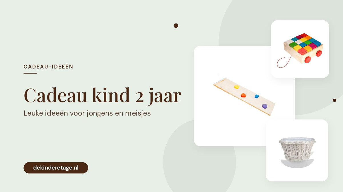 Cadeau kind 2 jaar: leuke ideeën voor jongens en meisjes