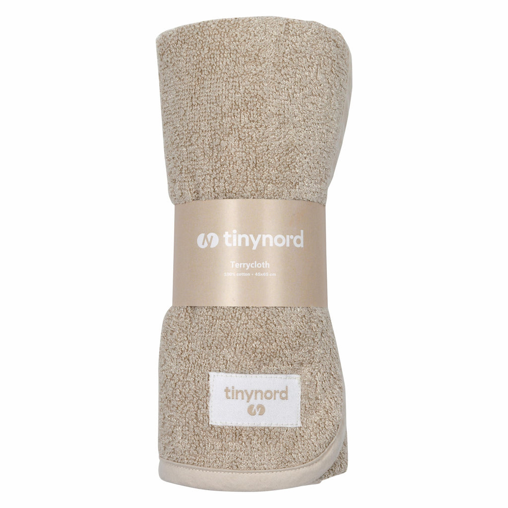 Aankleedkussen handdoek baby beige – afbeelding 5