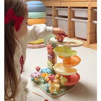 Activiteitenboom montessori 4-in-1 met knikkerbaan – afbeelding 14
