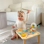 Activiteitentafel hout 5-in-1 met xylofoon en ballenbaan – afbeelding 13