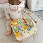 Activiteitentafel hout 5-in-1 met xylofoon en ballenbaan – afbeelding 14