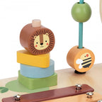 Activiteitentafel hout 5-in-1 met xylofoon en ballenbaan – afbeelding 4