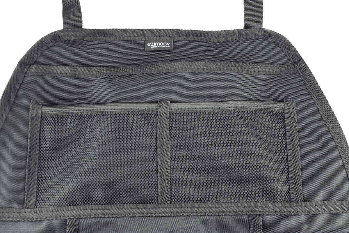 Auto organizer en stoelbeschermer XL zwart – afbeelding 3