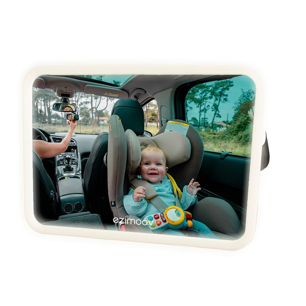 Autospiegel baby met LED verlichting
