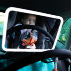 Autospiegel baby met LED verlichting – afbeelding 2