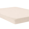 Baby hoeslaken met matrasbeschermer 60x120 beige