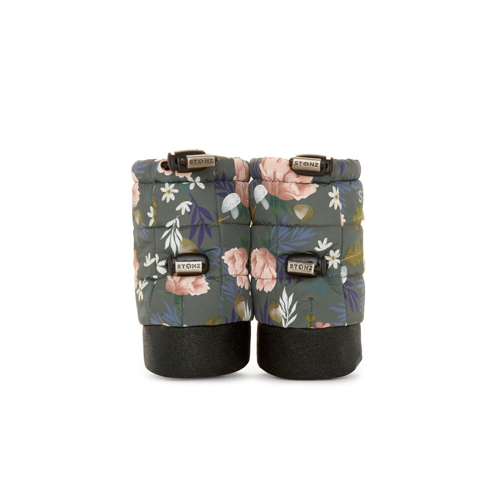 Babylaarsjes Puffer bloemenprint