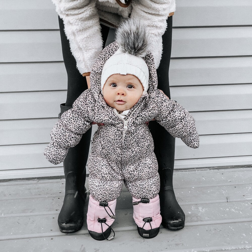 Babylaarsjes Puffer bloemenprint – afbeelding 2