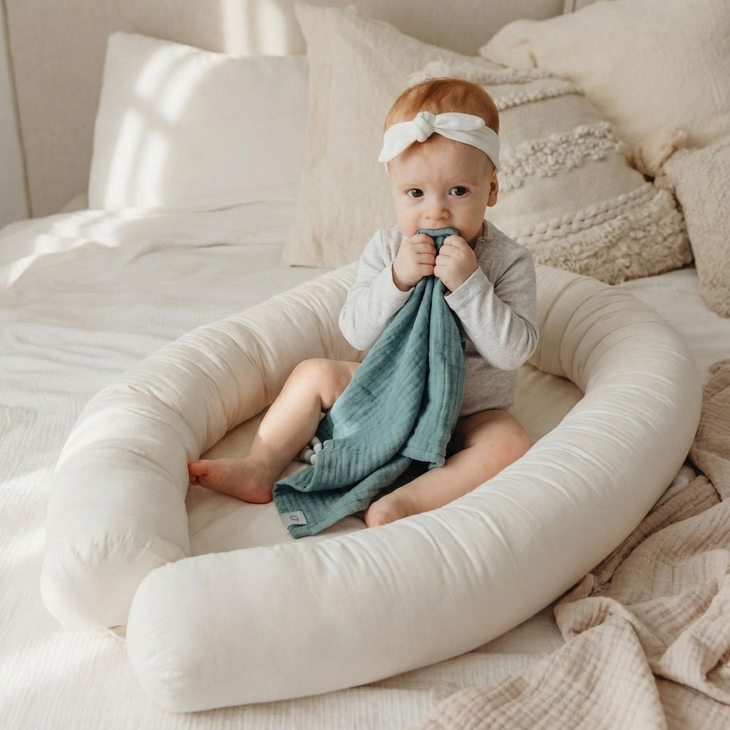 Baby nestje Nestor beige – afbeelding 2