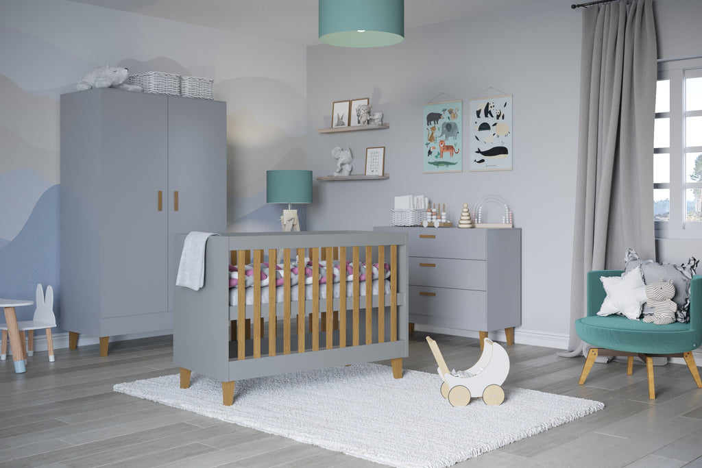 Babybed Kubi grijs – afbeelding 4