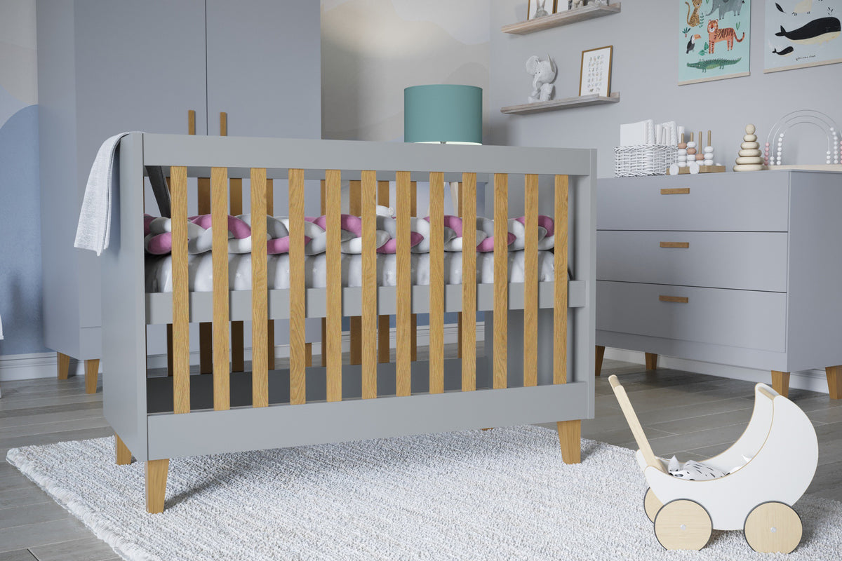 Babybed Kubi grijs – afbeelding 5