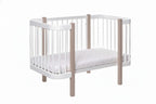 Babybed Elin Cappuccino Wit – afbeelding 2