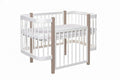 Babybed Elin met Matras Cappuccino Wit