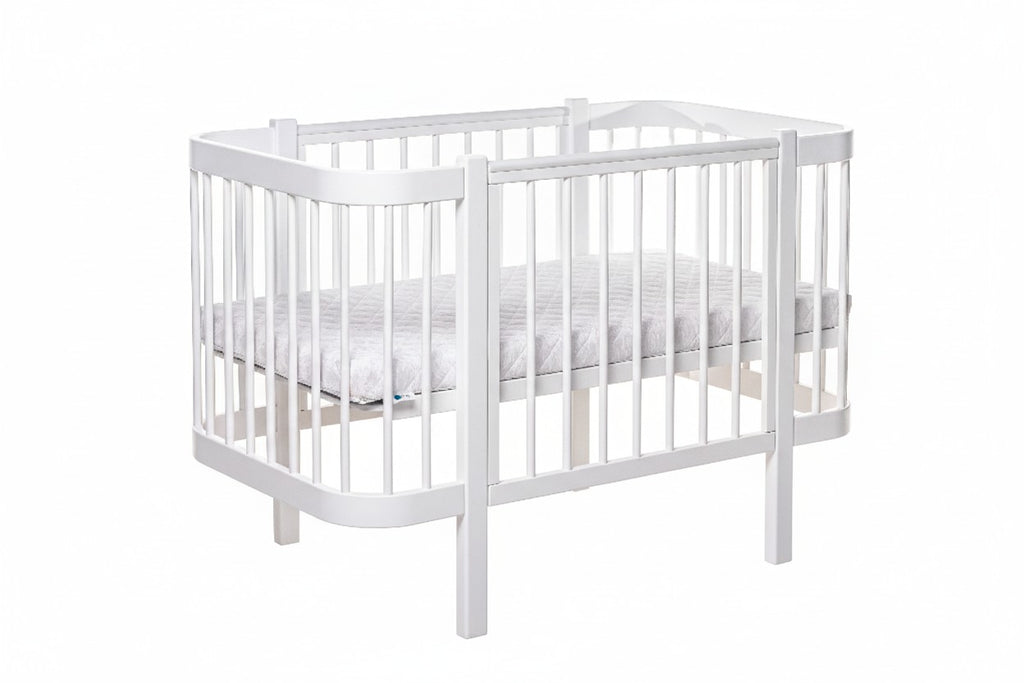 Babybed Elin met Matras Wit – afbeelding 3