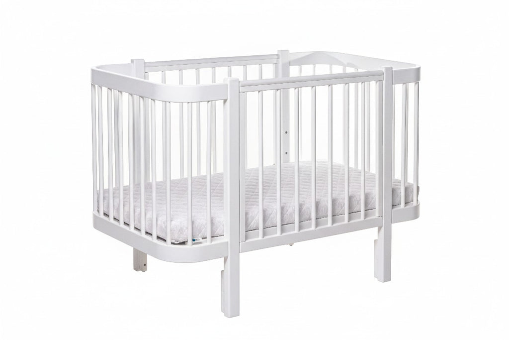 Babybed Elin met Matras Wit – afbeelding 4