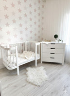 Babybed Elin met Matras Wit – afbeelding 5