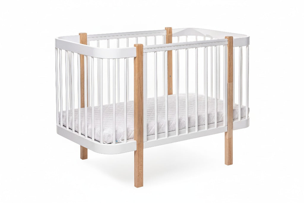 Babybed Elin Naturel Wit – afbeelding 2
