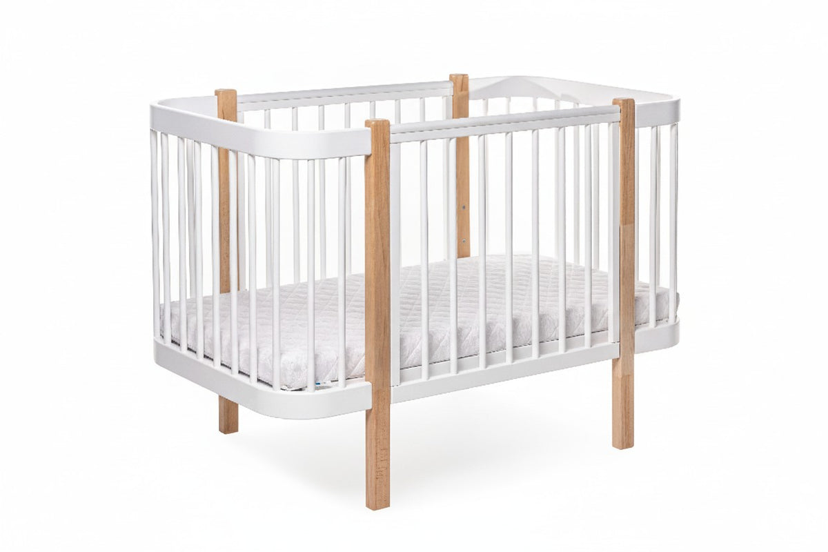 Babybed Elin Naturel Wit – afbeelding 2