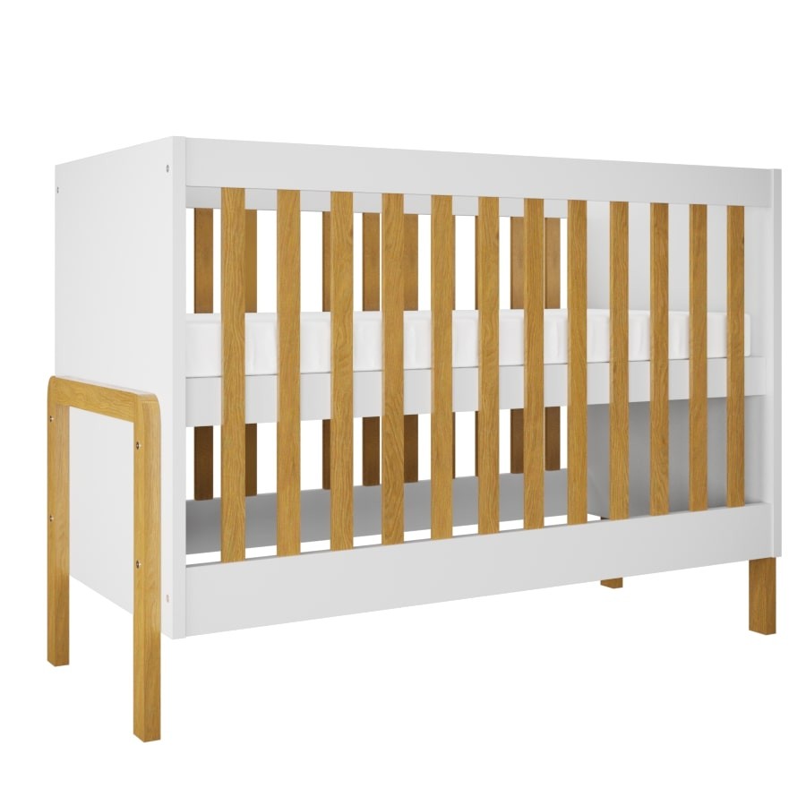 Babybed Victor met eiken poten – afbeelding 2