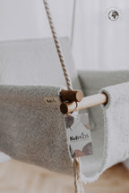 Babyschommel BaBi bouclé ijsgrijs – afbeelding 3