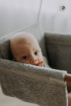 Babyschommel BaBi bouclé steengrijs – afbeelding 3