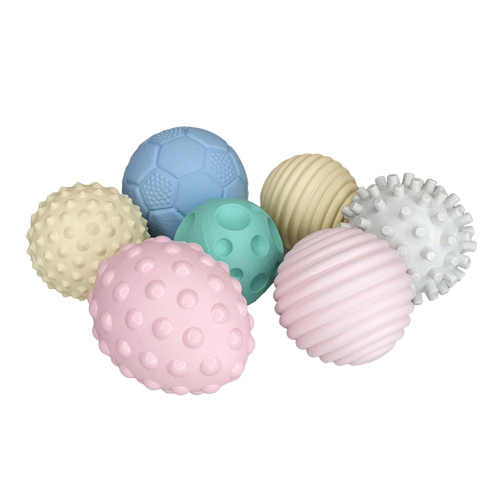 Babyspeelgoed sensorische ballen set van 7 – afbeelding 2