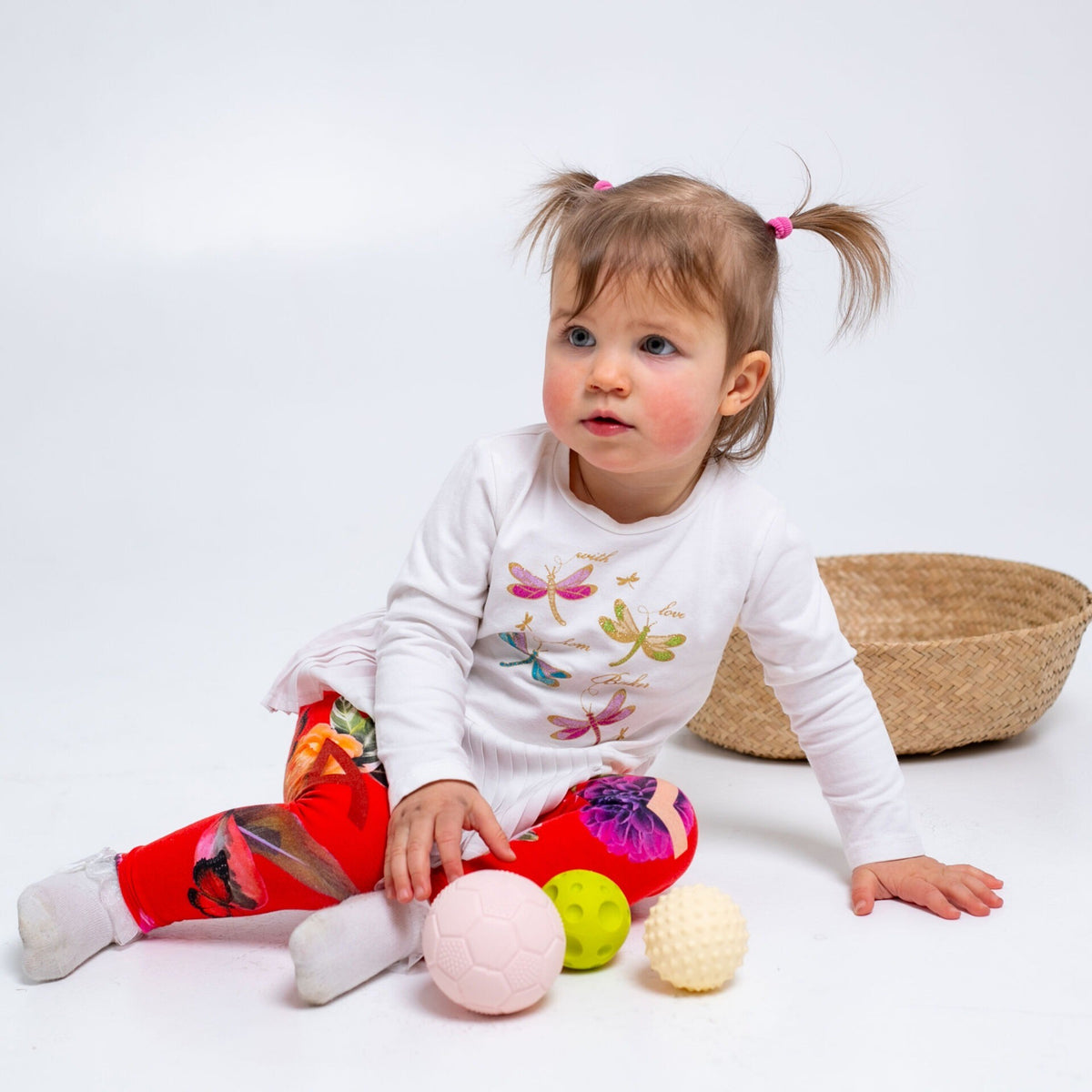 Babyspeelgoed sensorische ballen set van 7 – afbeelding 5