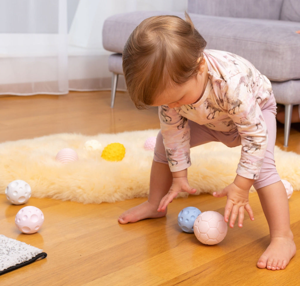 Babyspeelgoed sensorische ballen set van 7 – afbeelding 6