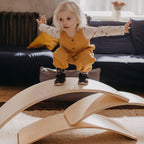 Balansbord hout voor kinderen en volwassenen – maat S of M – afbeelding 4