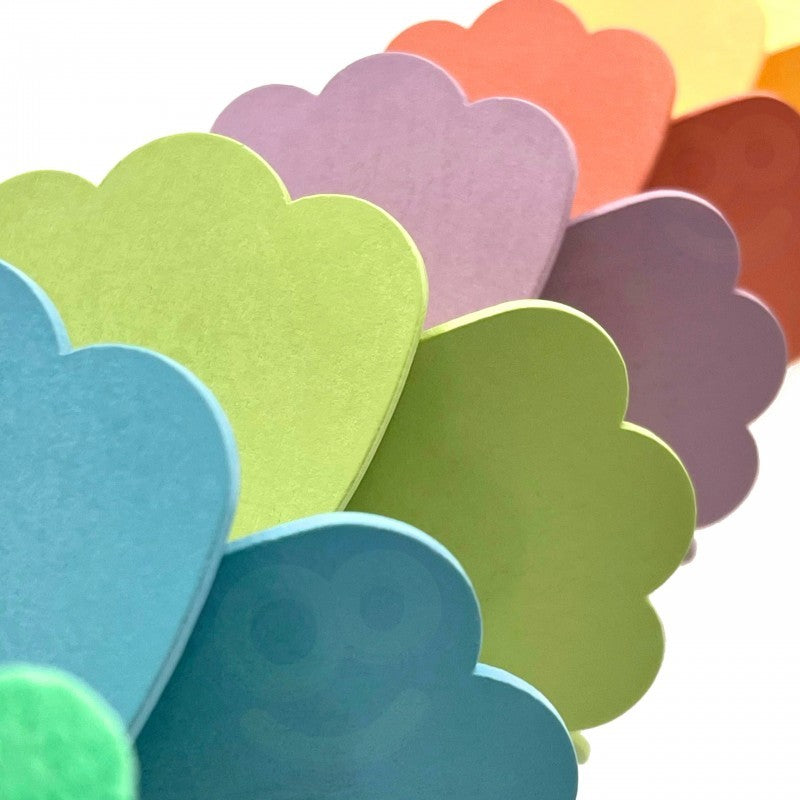 Ballenbaan hout regenboog – muzikale knikkerbaan – afbeelding 3