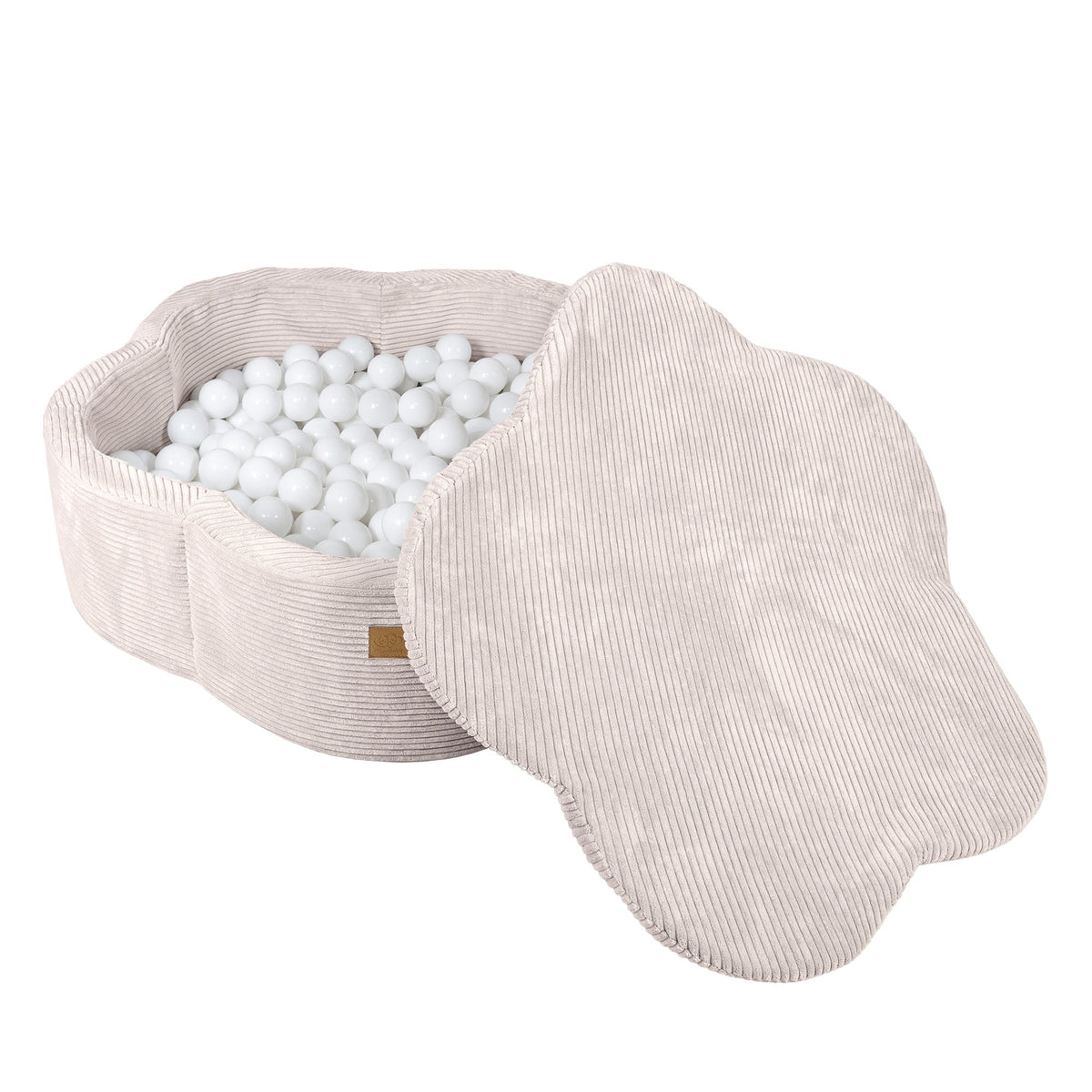 Ballenbak baby Bloem ecru – zonder ballen – afbeelding 6
