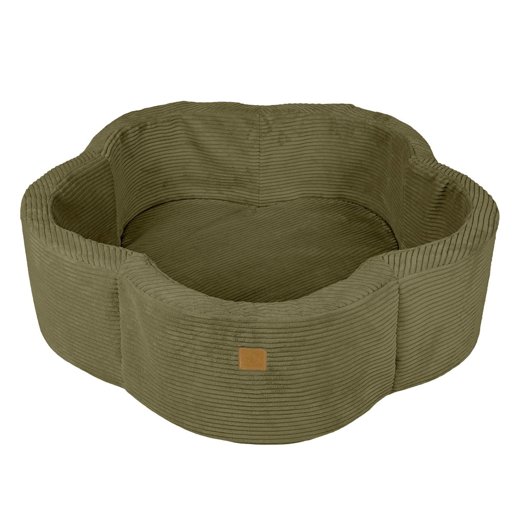 Ballenbak baby Bloem khaki – zonder ballen – afbeelding 4