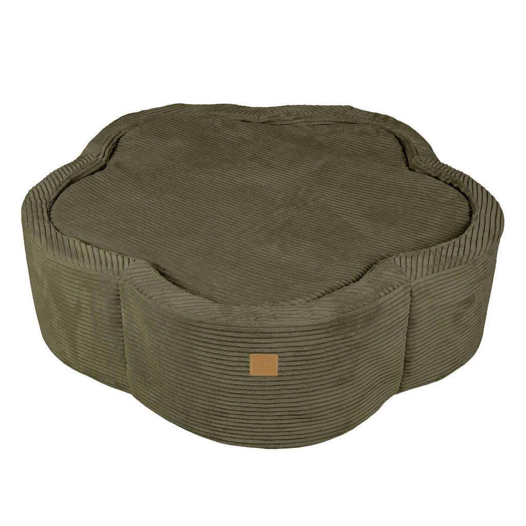Ballenbak baby Bloem khaki – zonder ballen – afbeelding 6