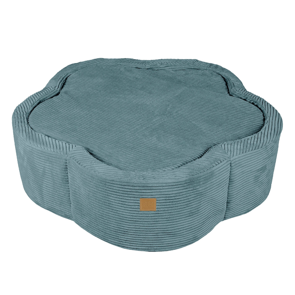 Ballenbak bloem turquoise – afbeelding 3