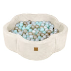 Ballenbak baby Bloem vanille – zonder ballen