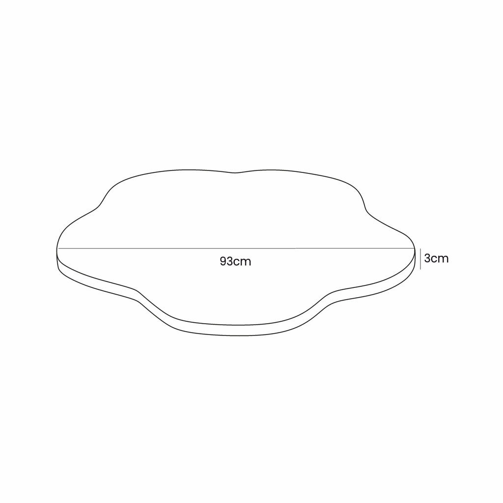 Ballenbak baby Bloem vanille – zonder ballen – afbeelding 3