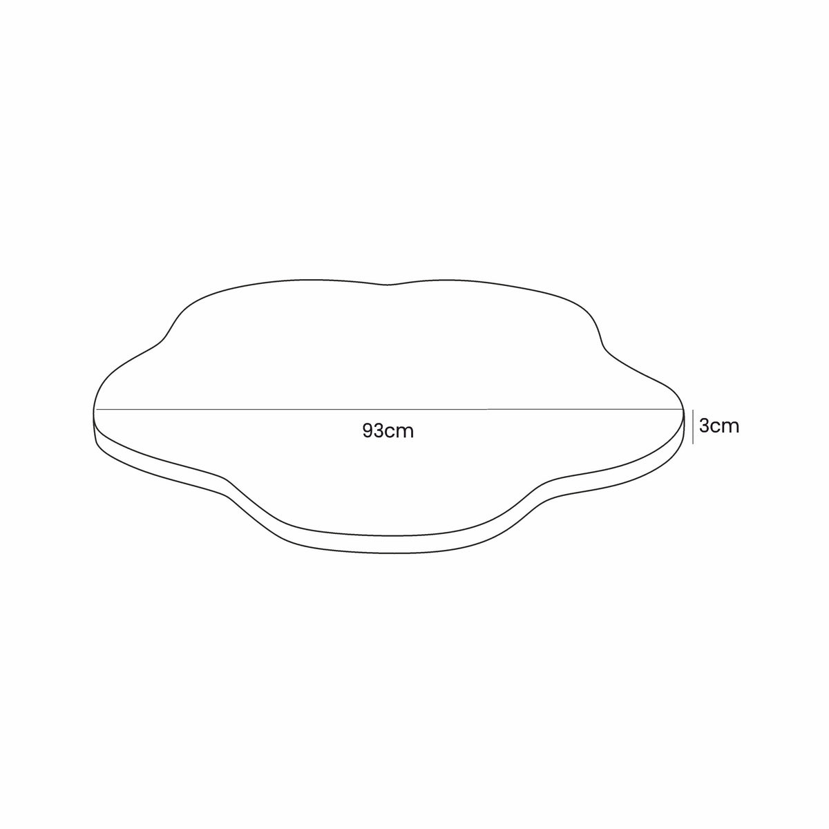 Ballenbak baby Bloem vanille – zonder ballen – afbeelding 3