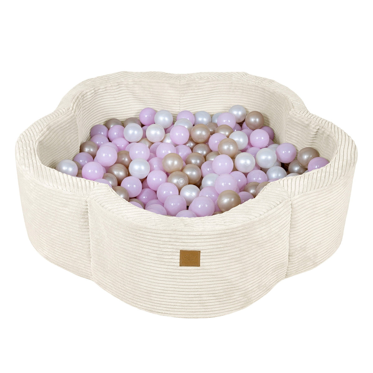 Ballenbak baby Bloem vanille – zonder ballen – afbeelding 4
