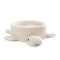 Ballenbak baby schildpad bouclé crèmebeige – zonder ballen