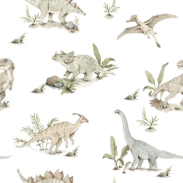 Behang Dino's
