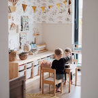 Behang kinderkamer – dino's in zachte kleuren – afbeelding 6