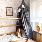 Behang kinderkamer – mini blaadjes – afbeelding 3