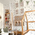 Behang kinderkamer – mini blaadjes – afbeelding 8